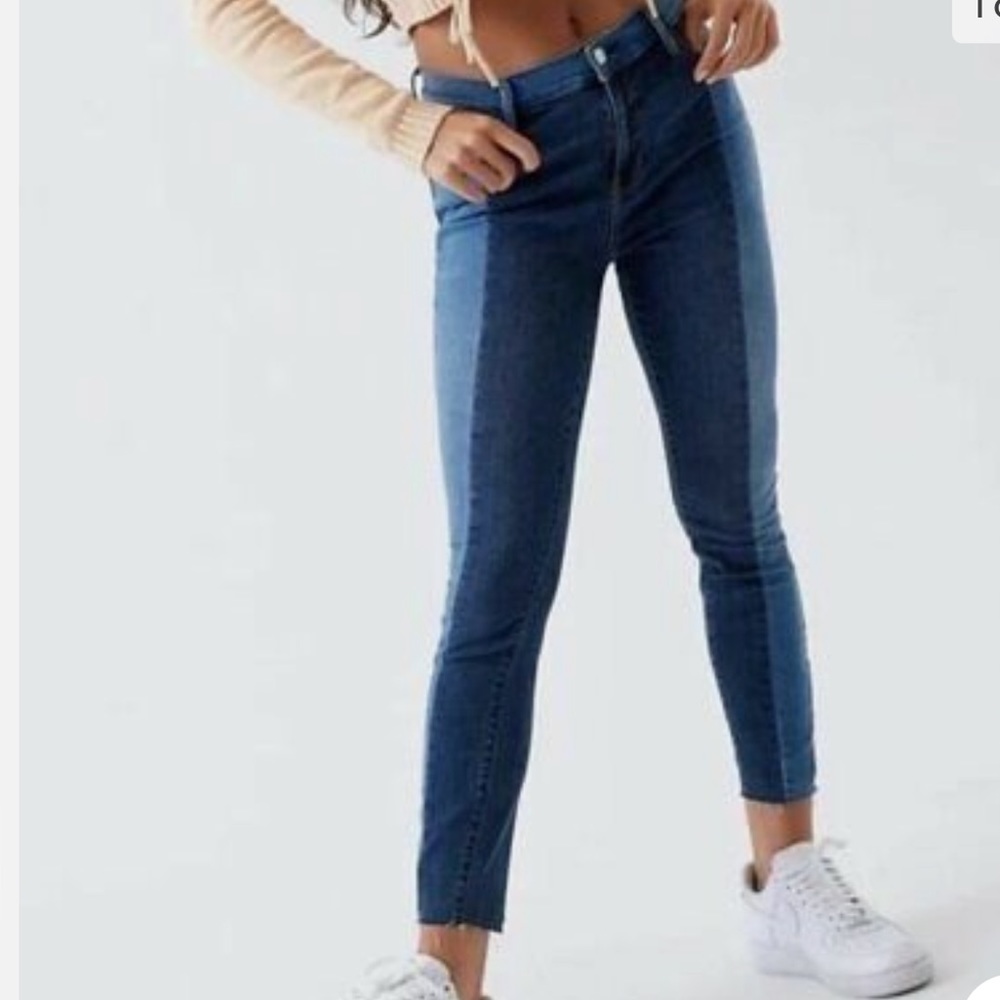 PacSun High Rise two toned Jegging